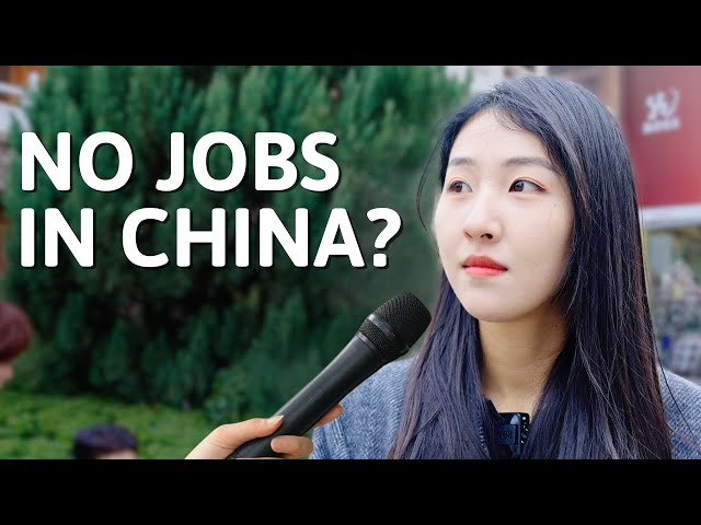 How Bad Is Unemployment In China?  | Street Interview