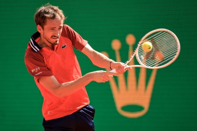Furious Medvedev knocked out by Khachanov in Monte Carlo