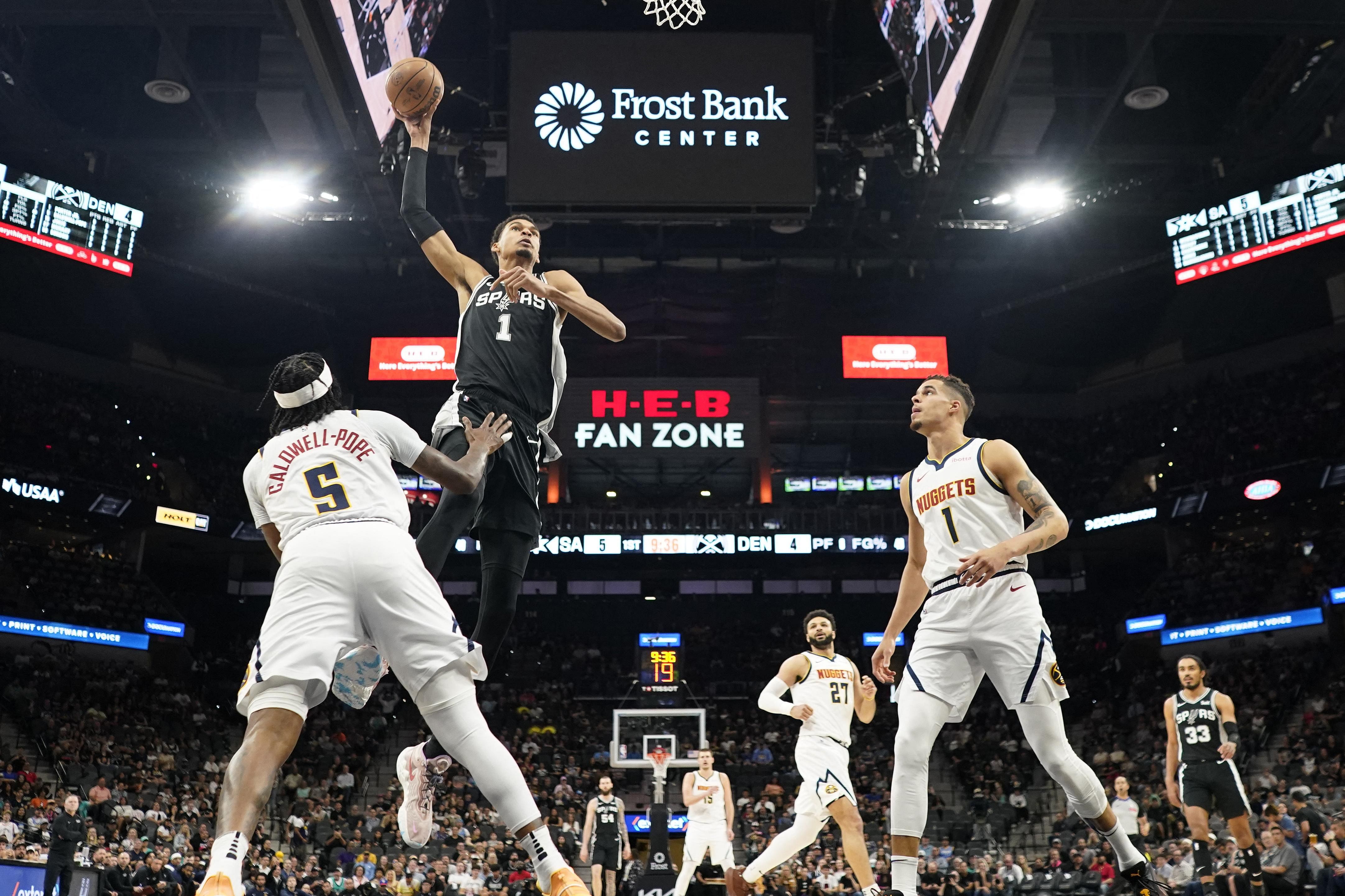 Wemby magic as San Antonio Spurs shock Denver Nuggets