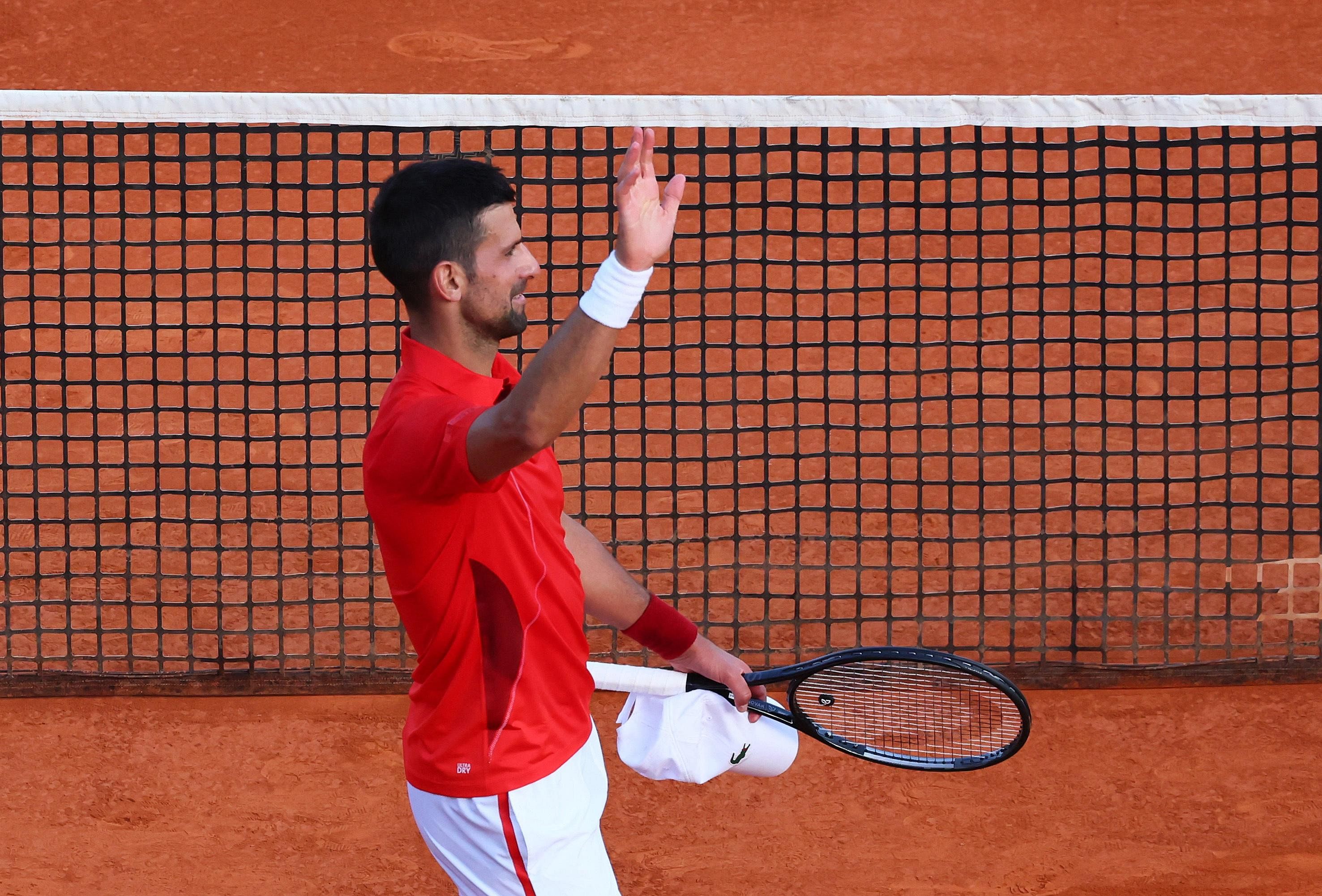 Novak Djokovic into record 77th Masters semi-final at Monte Carlo