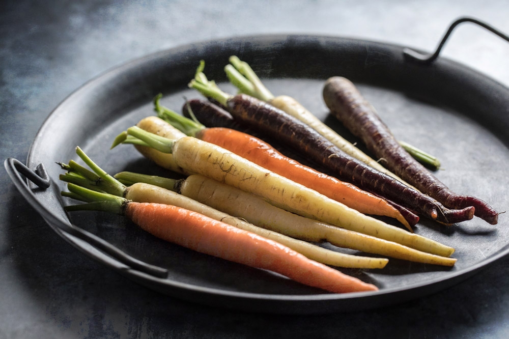 Regale your guests with these ravishing roasted heirloom carrots and fennel