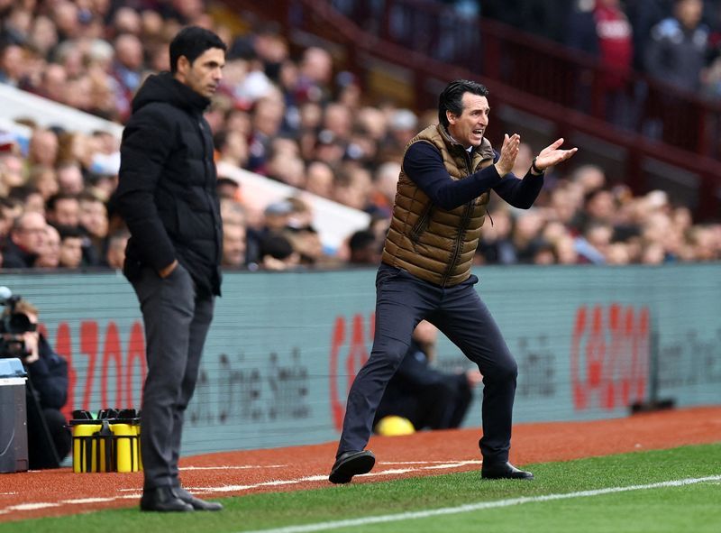 Soccer-Arsenal's Arteta praises 'unbelievable' Emery before Villa clash