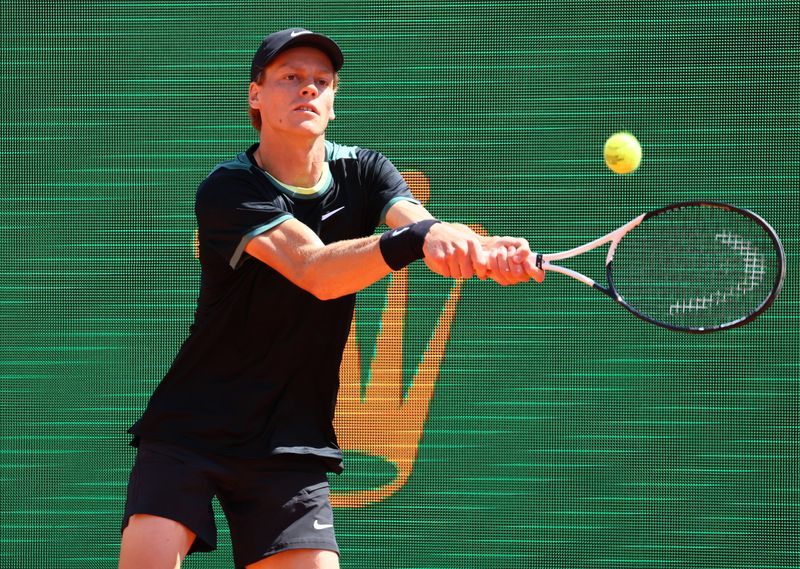 Tennis-Sinner, Djokovic reach Monte Carlo semis