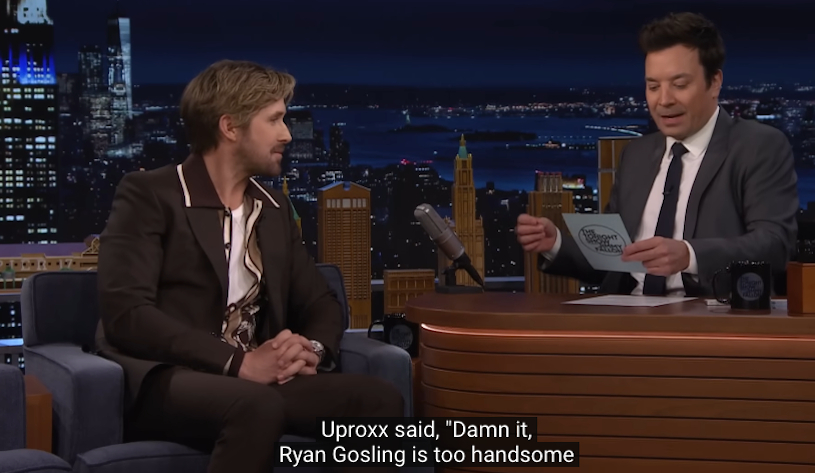 Handsome Goofball Ryan Gosling Explained Why He Initially Said ‘100% No’ To Singing At The Oscars