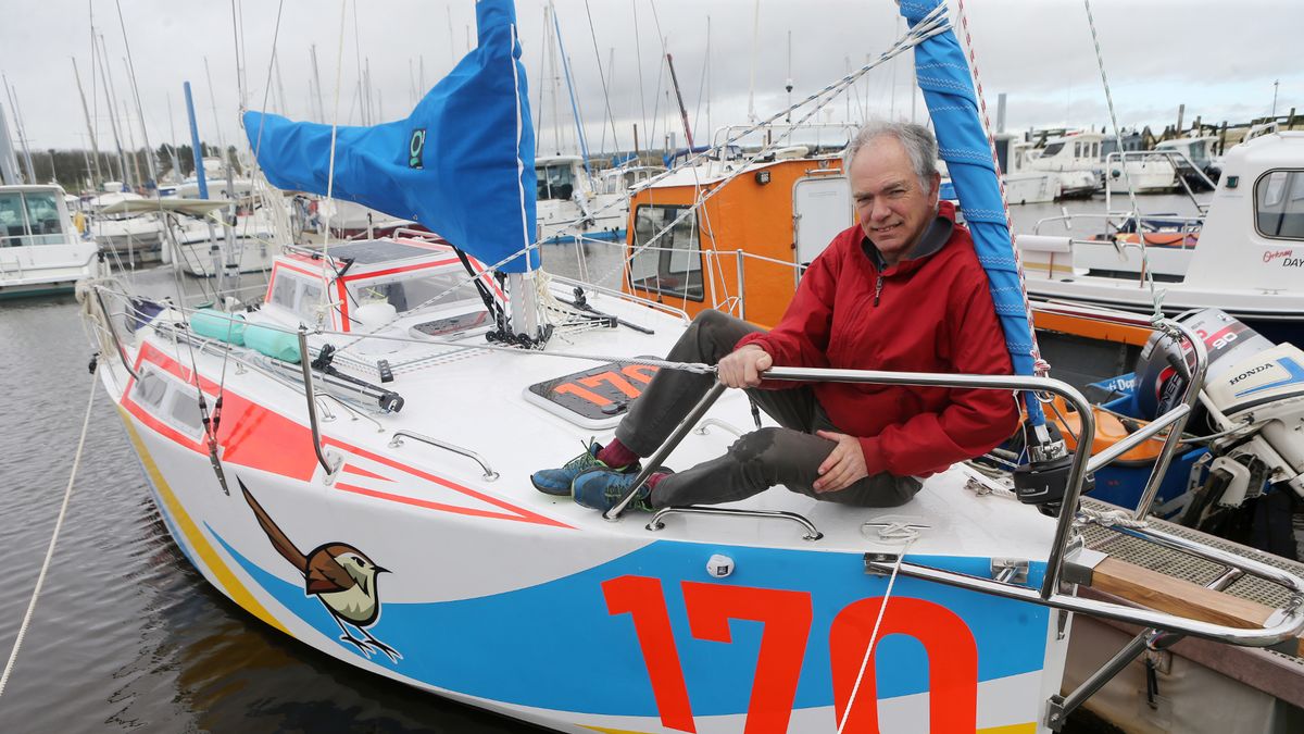 British man builds boat from scratch with no experience at all - and will now sail around the world