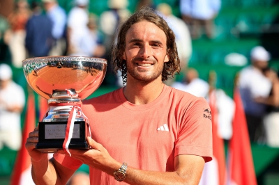 ‘Ruthless’ Tsitsipas defeats Ruud for third Monte Carlo title