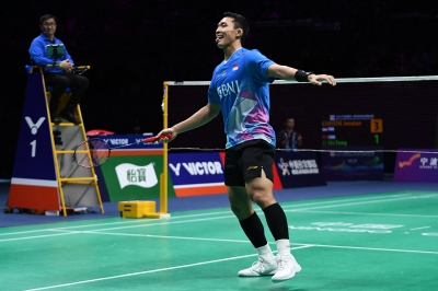 Indonesia’s Christie takes Asia badminton crown