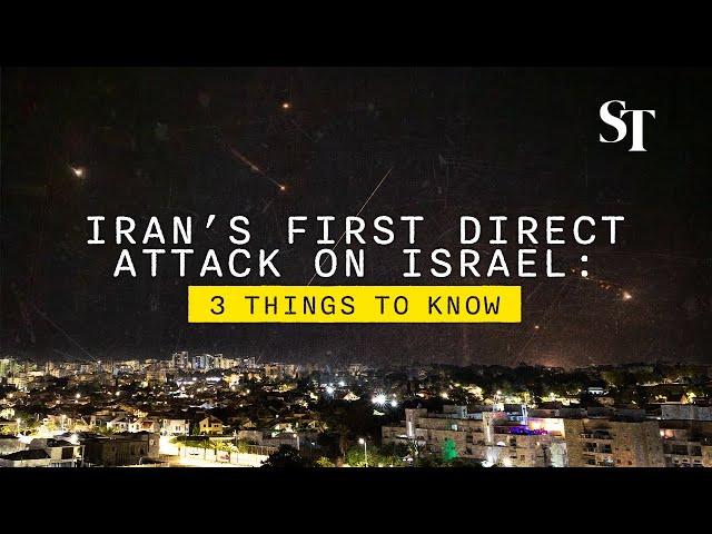 3 things to know about Iran’s attack on Israel
