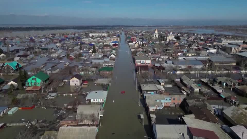 Floods grip kazakhstan as tributaries of ob rise