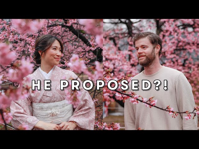 He Proposed in Tokyo | Japan Vlog