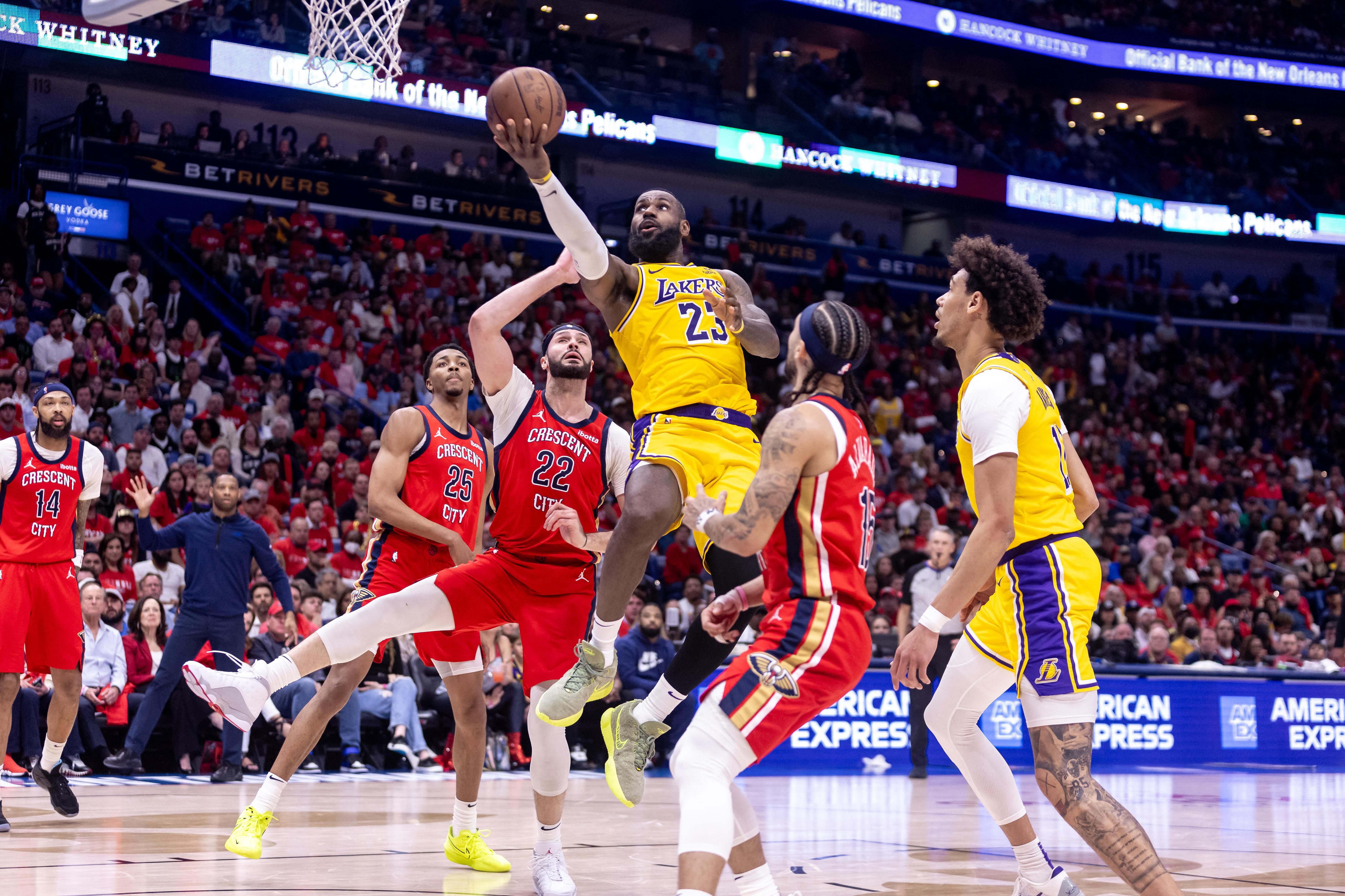 LeBron James’ LA Lakers edge New Orleans Pelicans to book clash with Denver Nuggets