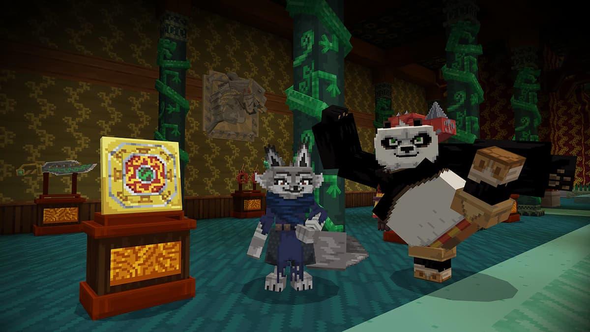 Kung Fu Panda Is Now in Minecraft