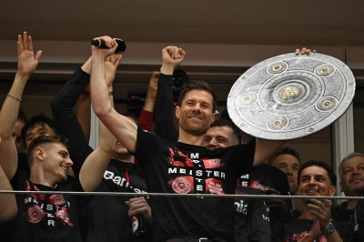 Title breakthrough has Alonso’s Leverkusen hungry for ‘more’