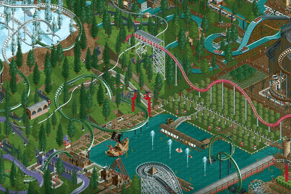 The best version of RollerCoaster Tycoon is on sale for its lowest price ever