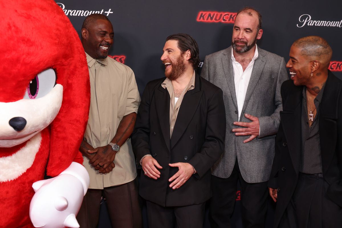 Did Knuckles have an OK time at the Knuckles premiere?