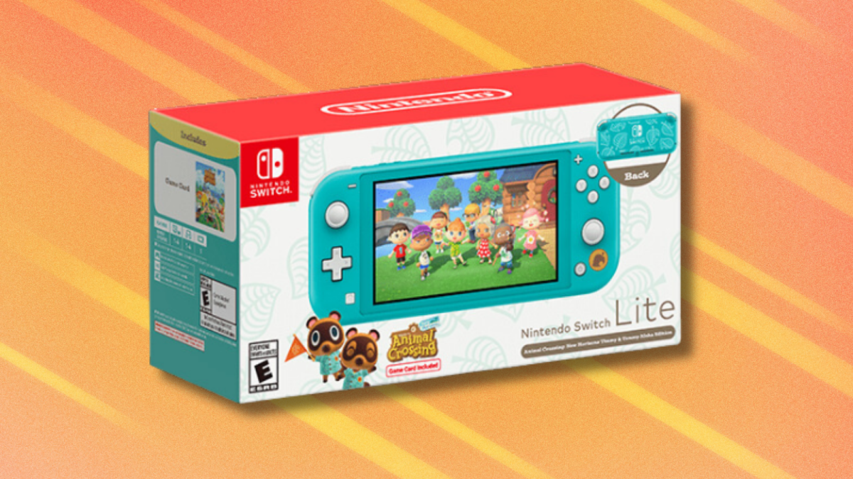 Save big on a new Nintendo Switch Lite and get 'Animal Crossing: New Horizons' for free