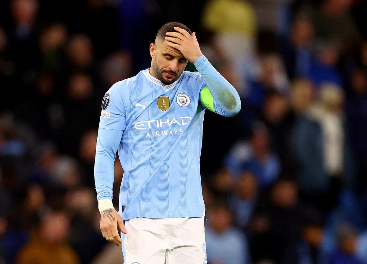 Man City must use Champions League pain to fuel FA Cup, league title chase, Walker says