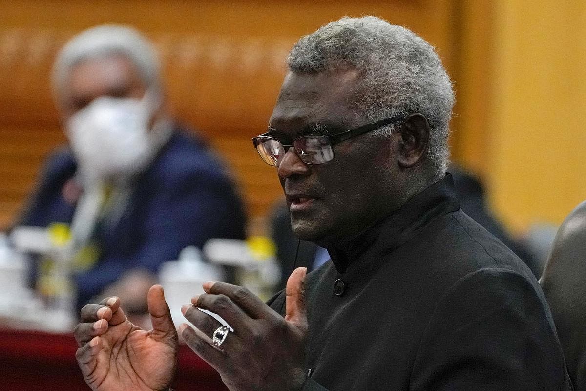 Solomon Islands leader Sogavare keeps seat, vote count continues