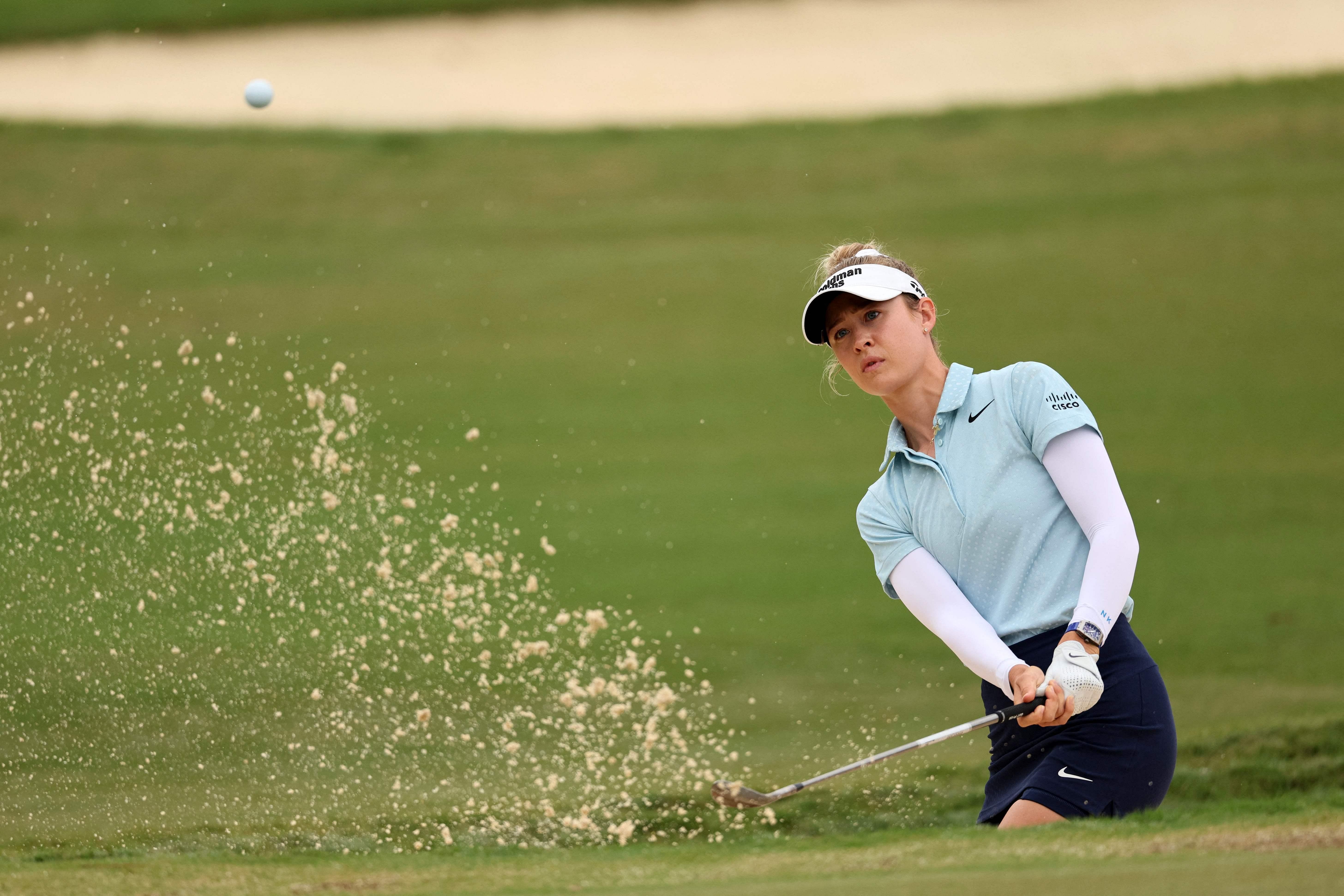 Nelly Korda one off the lead at golf’s Chevron C’ship, Atthaya Thitikul and Im Jin-hee shine