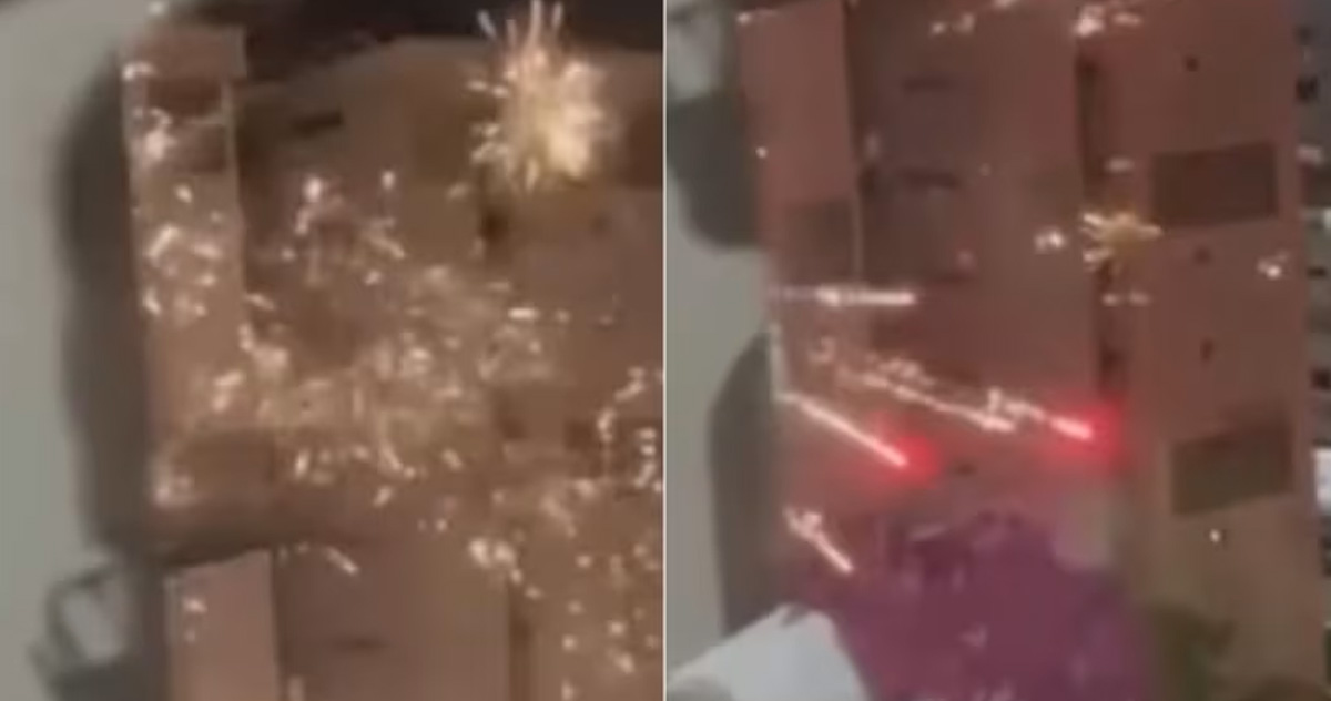 Yishun man arrested & charged for setting off 25 fireworks in HDB estate