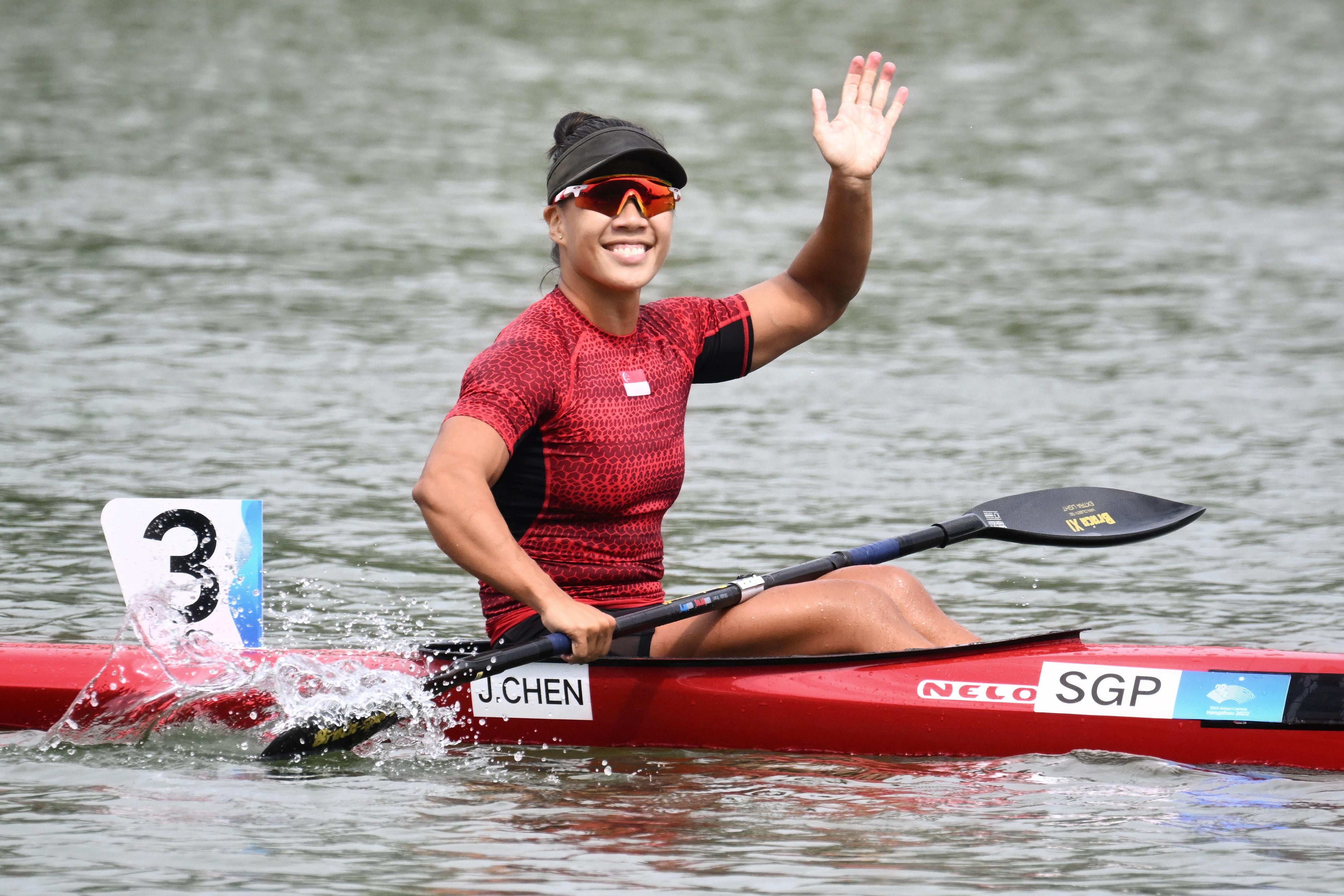 Singapore kayaker Stephenie Chen qualifies for Paris Olympics