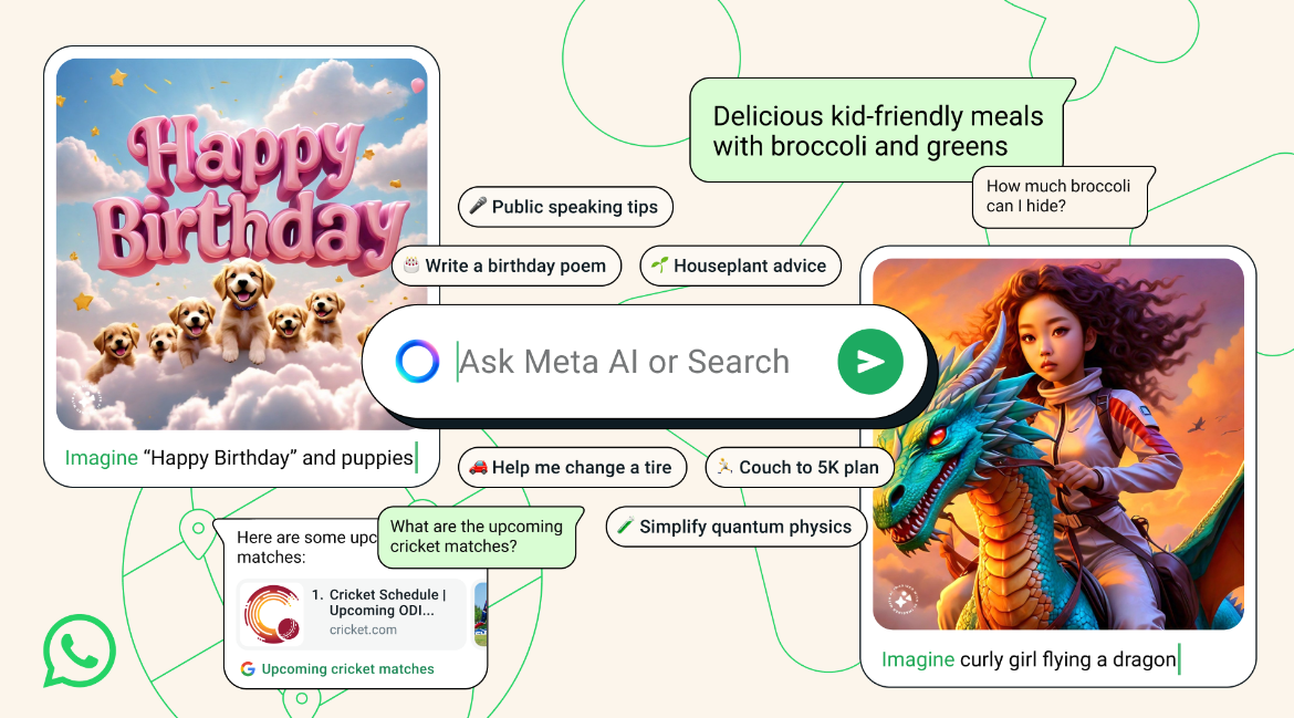 If You Have No Friends in WhatsApp to Talk You, Meta AI is Now Available to Be Your Friend