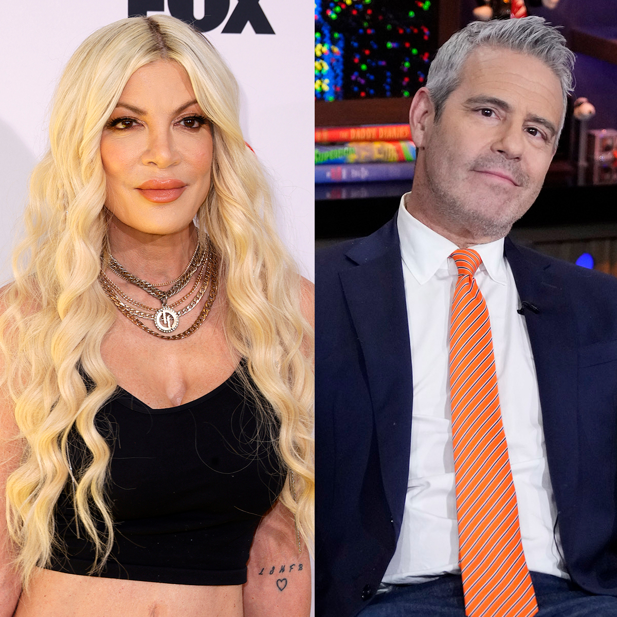 Tori Spelling Calls Out Andy Cohen for Not Casting Her on Real Housewives of Beverly Hills