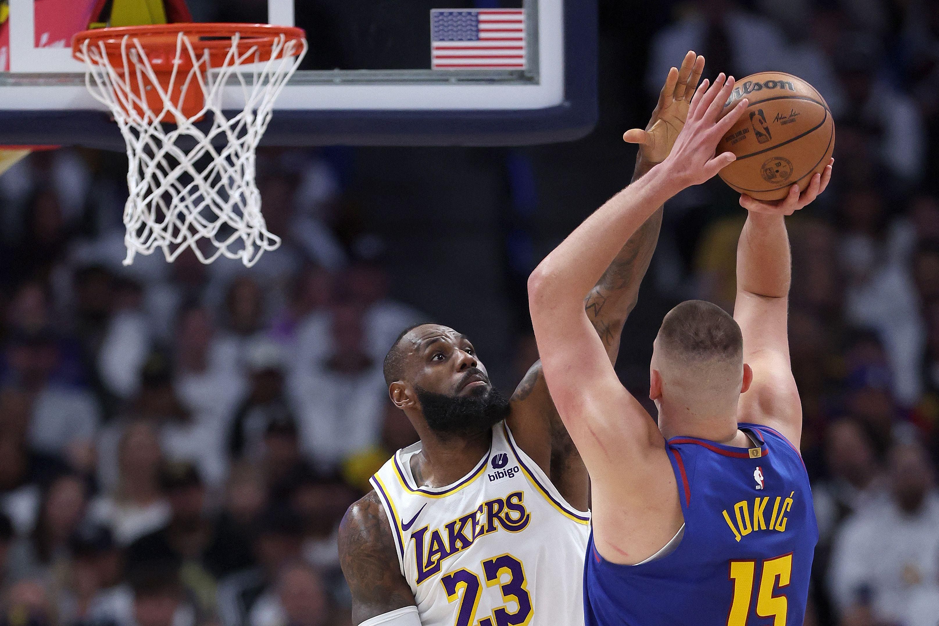 Nikola Jokic leads Nuggets past Lakers, as Knicks, Timberwolves and Cavaliers win NBA play-off openers