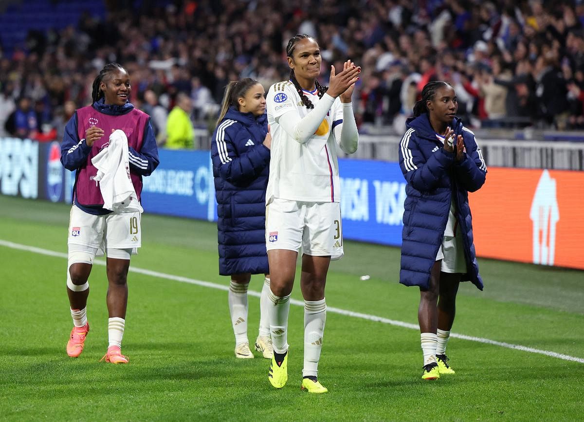 Lyon storm back to beat PSG 3-2 in Women's Champions League semi-final first leg