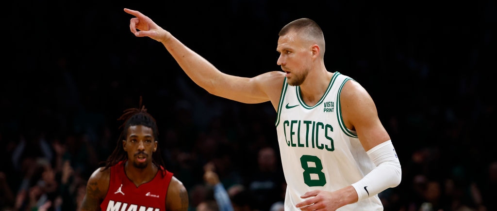 Kristaps Porzingis Will Miss Game 5 Of Heat-Celtics With A Calf Injury