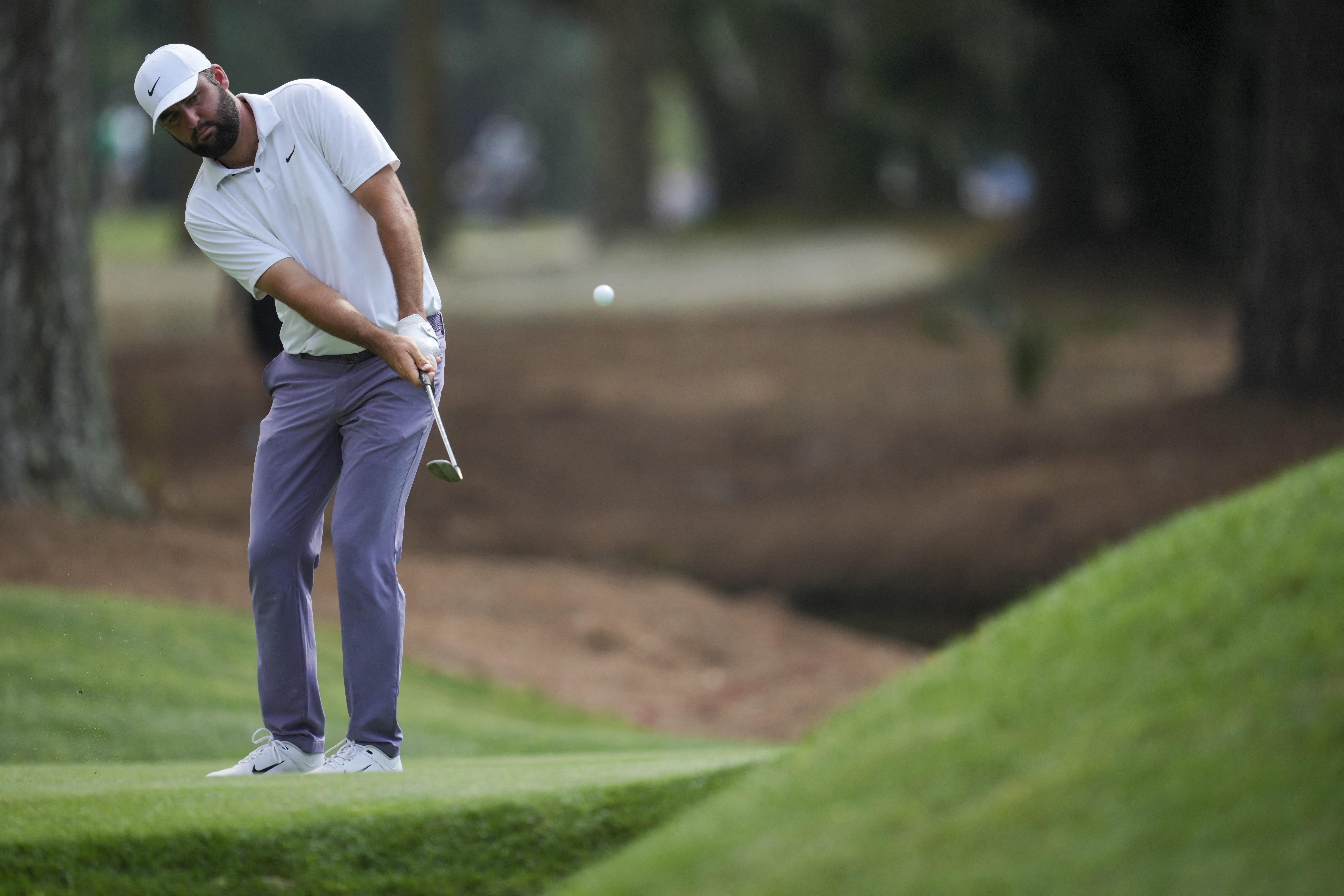 Scottie Scheffler shoots 63 to vault to lead PGA Tour’s RBC Heritage