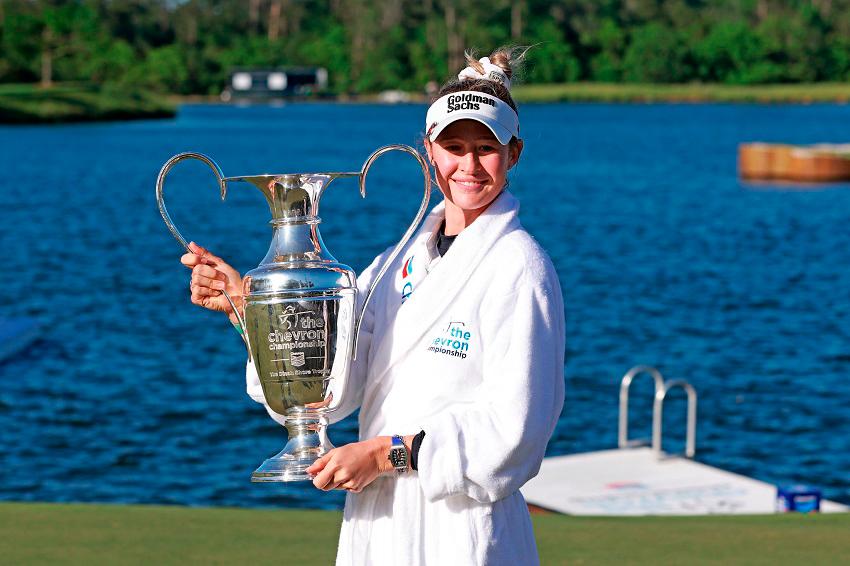 Nelly Korda wins fifth LPGA title in a row