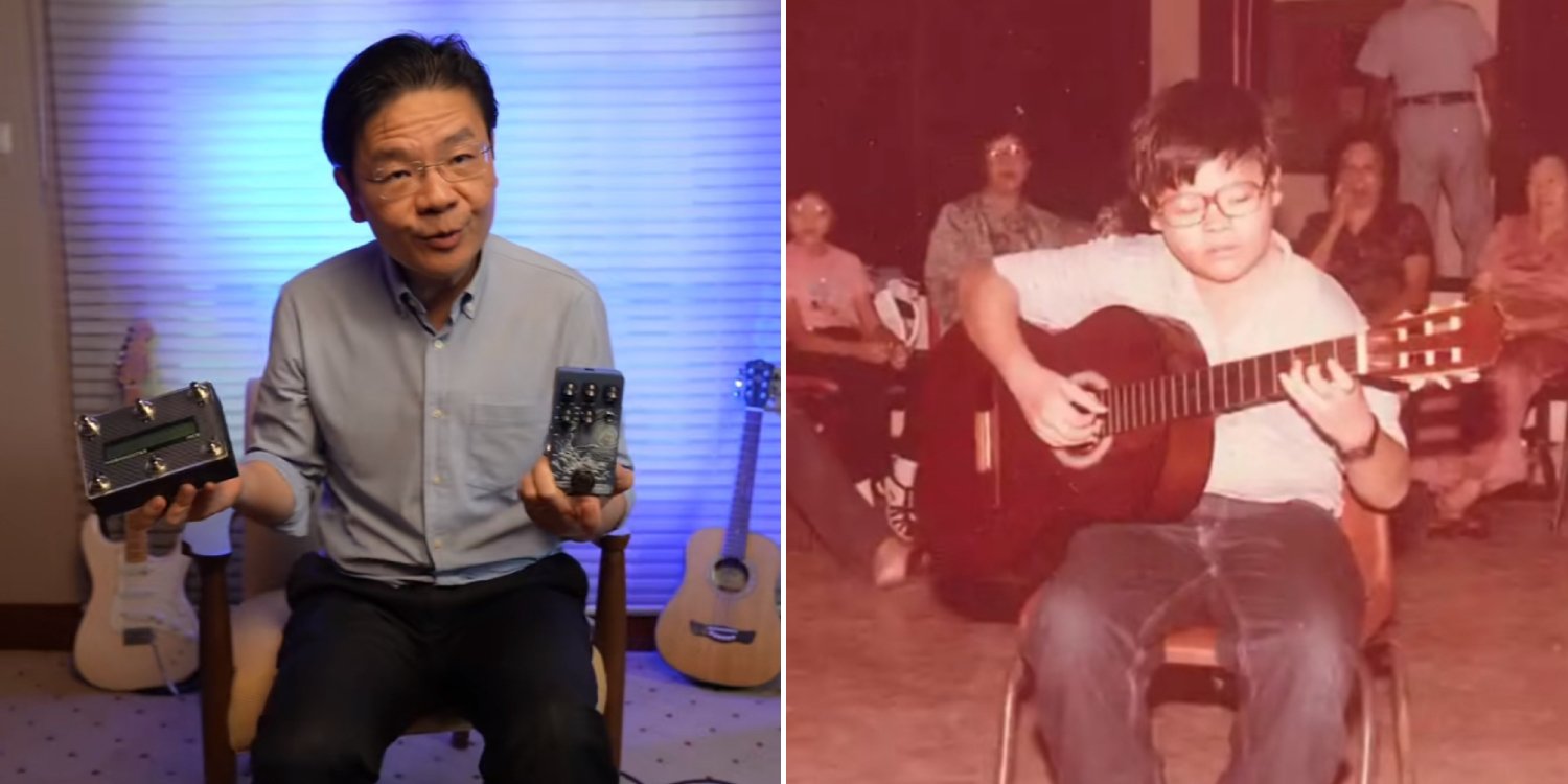 DPM Lawrence Wong has been playing guitar for over 40 years, learnt by photocopying lessons from magazines
