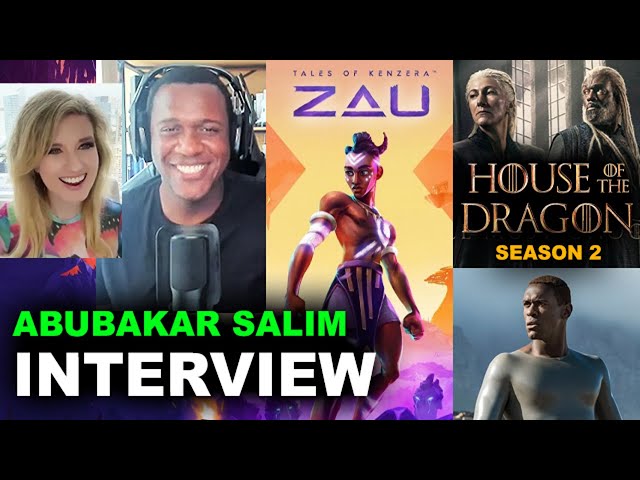 Abubakar Salim Interview - House of the Dragon Season 2, Tales of Kenzera Game, Raised by Wolves