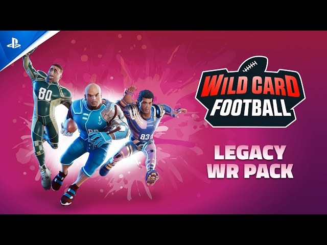 Wild Card Football - Legacy WR Pack Trailer | PS5 & PS4 Games