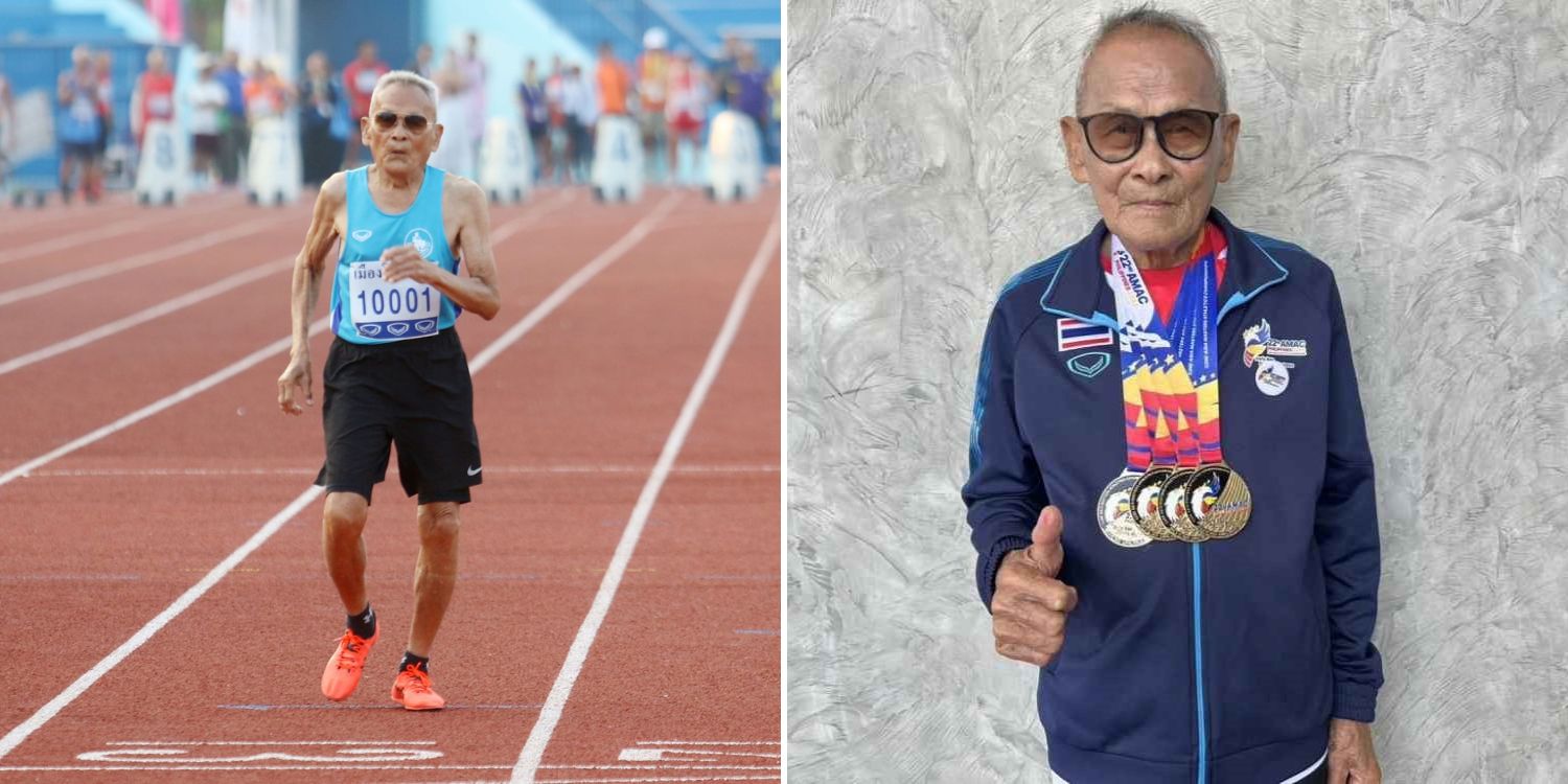 104-Year-old runner in Thailand finishes 100-metre run in less than 33 seconds
