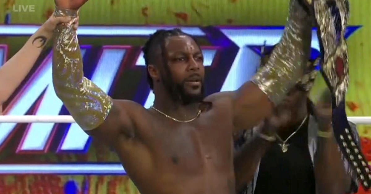 Swerve Strickland Gets First Win of AEW World Title Reign on Dynamite