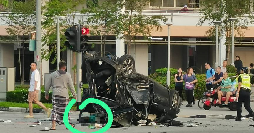 42 Y.O saab driver getting charged over fatal Tampines accident