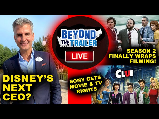 Josh D'Amaro New Disney CEO? Severance Season 2 Wraps Filming! Sony gets Film & TV Rights for Clue!