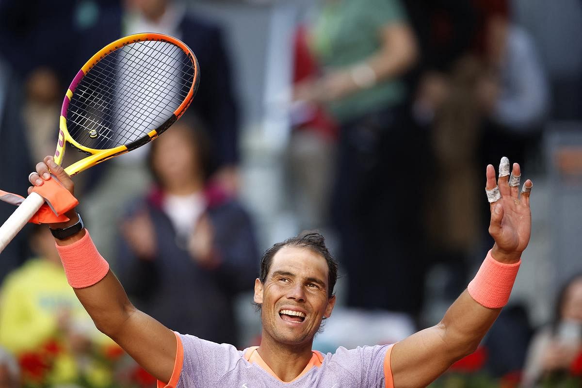 Rafael Nadal begins Madrid farewell with victory over teen Darwin Blanch