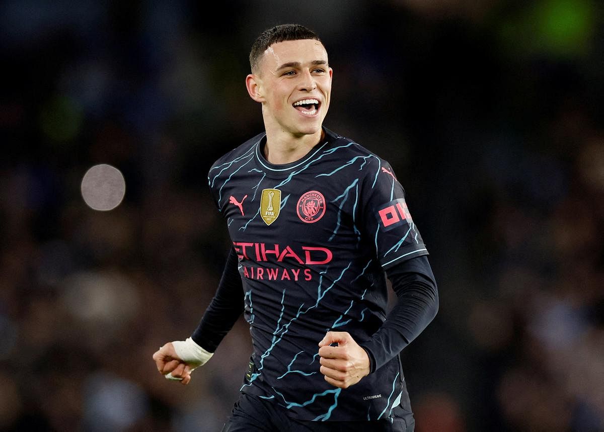 Foden enjoying being front and centre at Man City