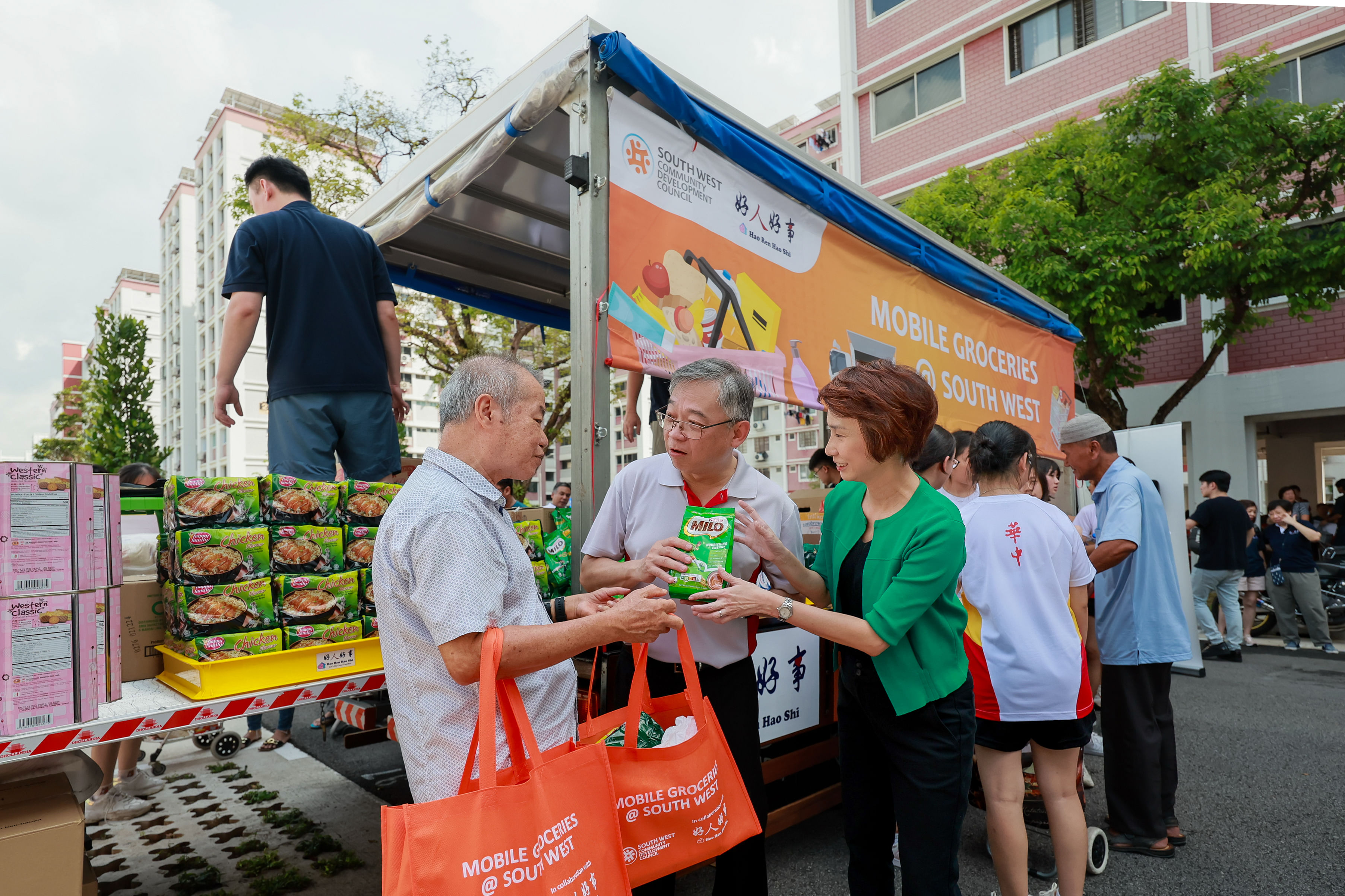 Mobile grocery trucks to serve 7,200 vulnerable families in South West district over 2 years
