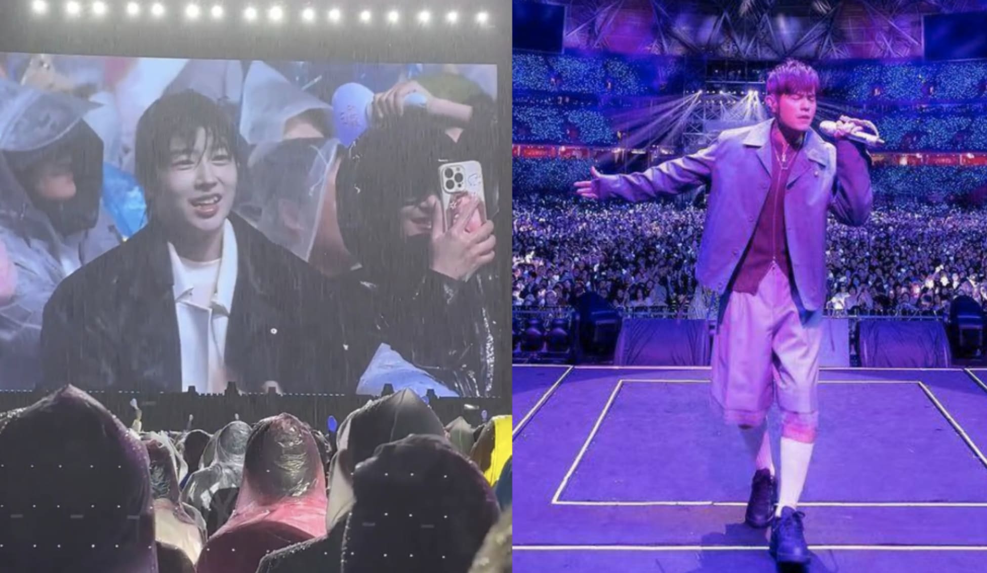 Jay Chou Gives Lucky Fan His S$19K Dior Jacket To Use As A Raincoat During Concert