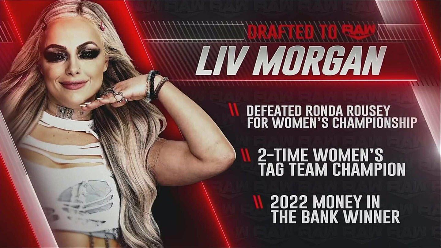 WWE Draft: Liv Morgan Selected for Raw