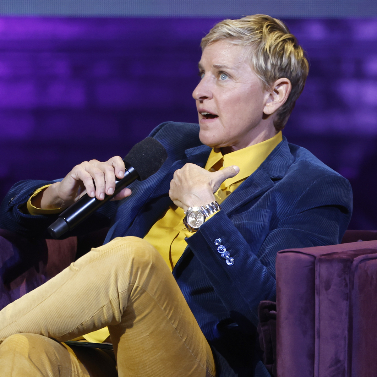 Ellen DeGeneres Says She Was "Kicked Out of Show Business" for Being "Mean"