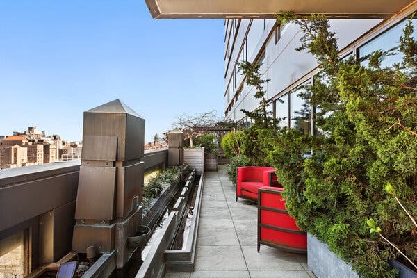 A Penthouse With a ‘Little Garden of Eden’ Is Listed at Nearly $5 Million