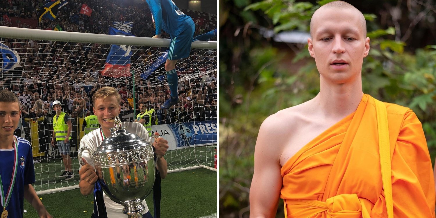Swedish footballer WHO played in Italian league leaves career & joins monk programme in Thailand