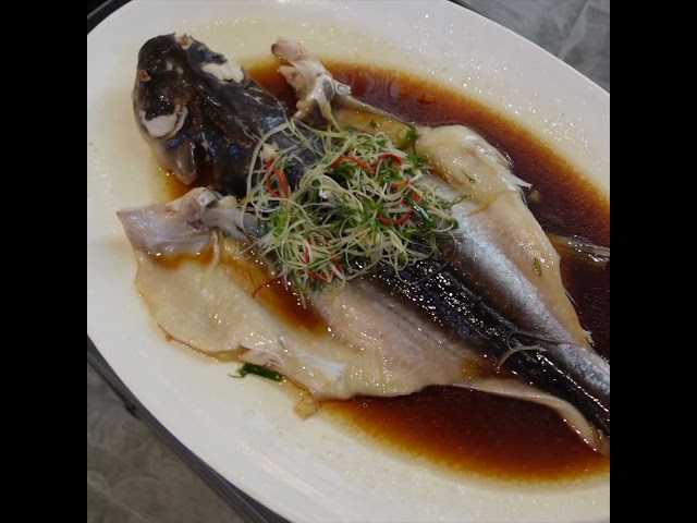 This is a $400 steamed patin fish! #food #singaporefoodie #singaporeancuisine #foodie