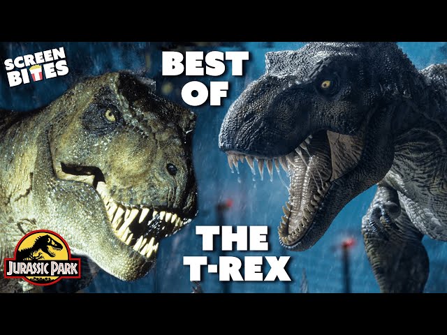 Best T-Rex Action Scenes | The Jurassic Park Franchise | Screen Bites