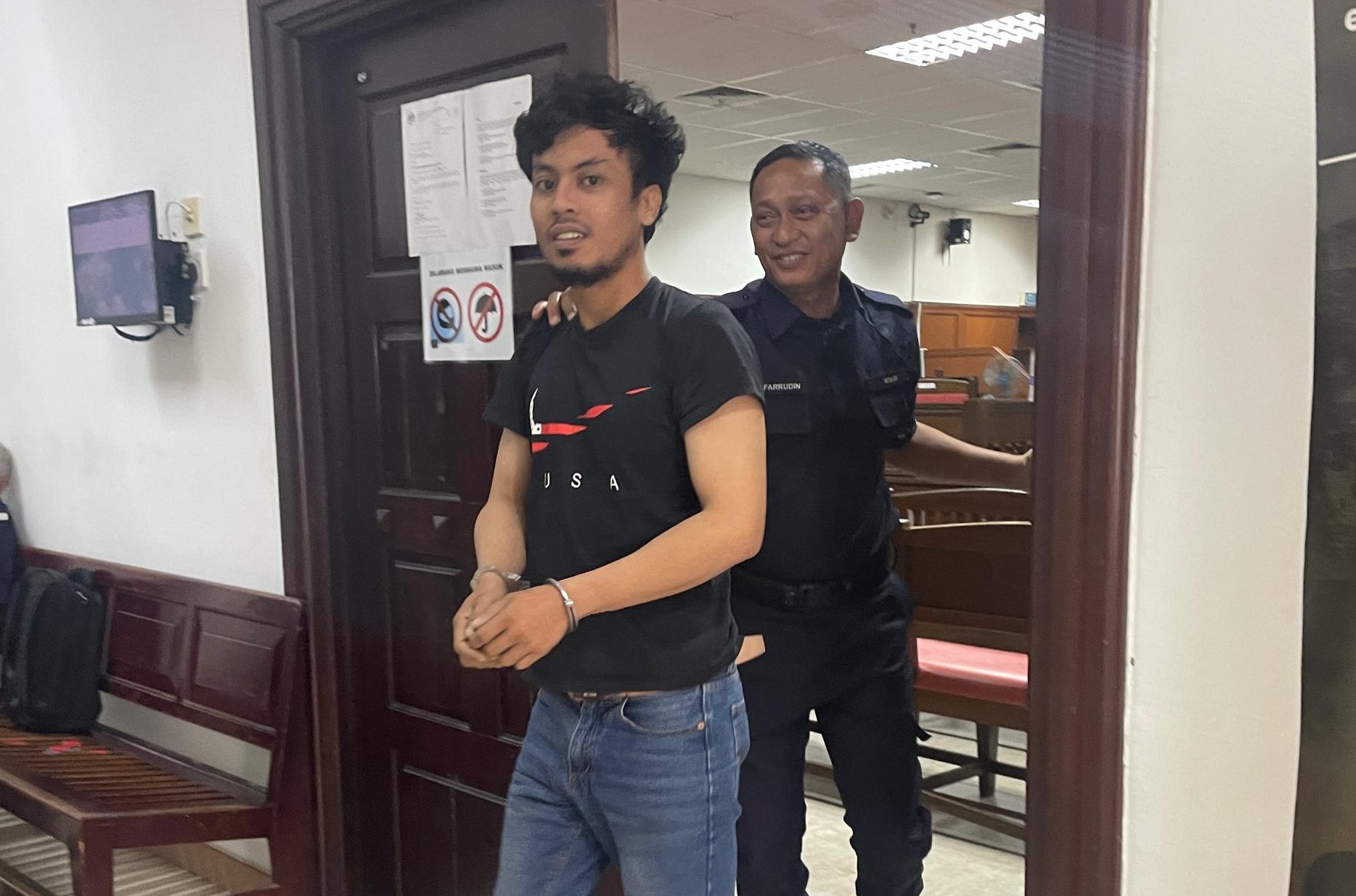 Habitual drug addict in Kuching gets five years’ jail, one stroke in third conviction